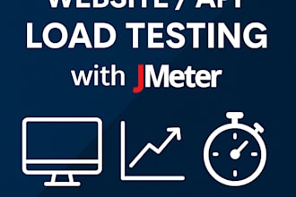 do performance testing of a software using jmeter with a detailed report