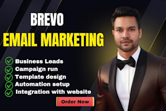design brevo email marketing newsletter template, get all bravo services