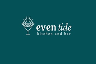 design eye catching modern waterfront eatery logo