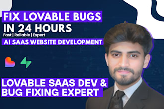 fix lovable bug and build responsive lovable ai saas website with modern