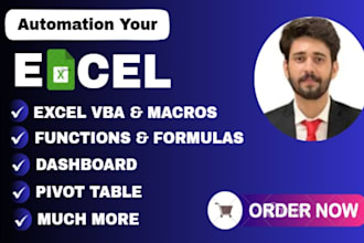 excel formulas, vba,macros, google sheet and excel dashbord