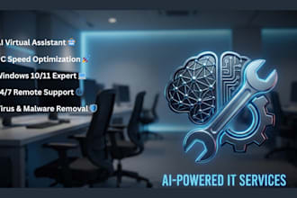 be your ai virtual assistant and remote IT expert