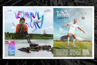 make a poster with digital editing for you