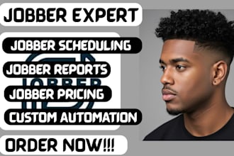 get custom jobber reports, automated workflows CRM setup to save time and grow