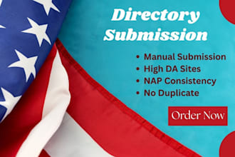 directory submission for saas, local citation, profile backlinks