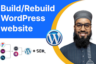 build or rebuild wordpress website and convert figma to wordpress