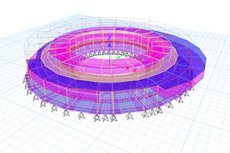 do the concrete structural design