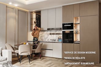 create elegant interior design with 2d and 3d plans