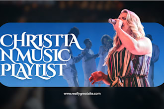 add your music to christian music playlist for 1 month