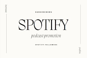 increase targeted spotify podcast promotion to USA,UK for more subscribers