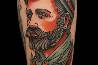 design you a cyber sigilism tattoo design