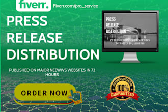 deliver expert pr services writing distribution