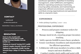 create your resume or CV