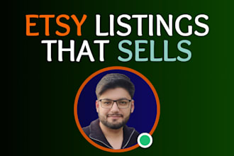 do top notch etsy SEO listing and etsy listing images