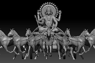 provide professional digital sculpting and organic modeling