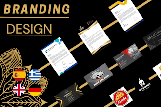design any business card, logo, email template or letterhead that convert