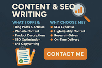 write creative and compelling content on any topic
