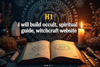 build occult, spiritual guide, witchcraft website