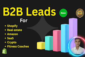 generate niche based b2b leads shopify, saas, amazon, real estate and more