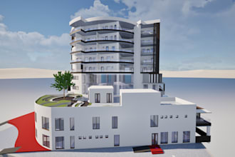 3d modeling and interior or exterior rendering