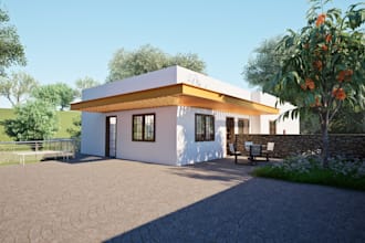 create realistic 3d exterior render in twinmotion