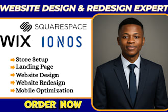 build wix website design wix website redesign wix landing page wix seo wix setup