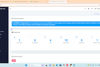 email platform setup configuration