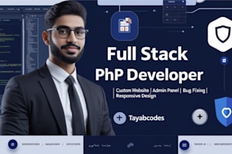 build a modern PHP mysql website with secure admin dashboard