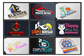 do innovative logo design for company, business and brand