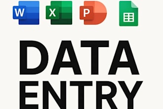 do data entry and data cleaning