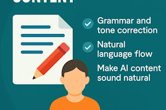edit and humanize ai generated content