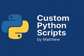 create a custom python script or calculator for you