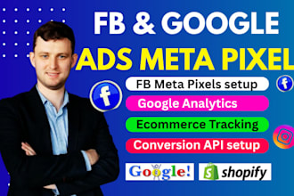do facebook or google meta pixels,fix ga4 ecommerce event tracking for shopify