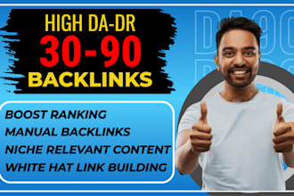 270 high authority da90 SEO backlinks USA link building
