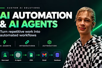 build custom automations, ai agents, chat bots