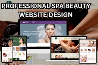 design spa website beauty salon vagaro aesthetic website with booking page setup