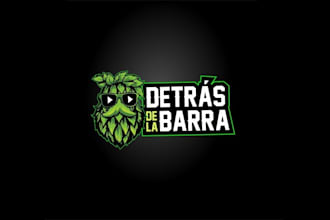 design craft beer podcast logo