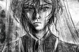 draw art sketch commissions