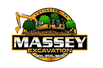design a professional modern excavation logo