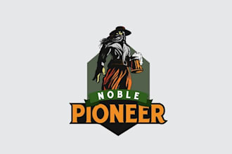 create a craft beer label logo for one of our beers