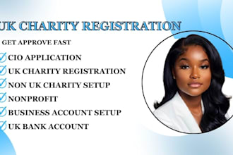 register nonprofit reinstate UK charity company formation uk bank account