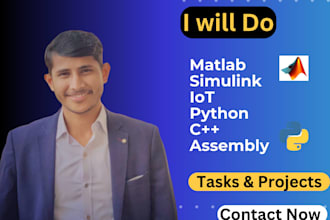 do python assembly iot matlab simulink and networking projects
