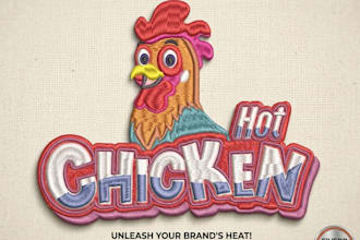 do professional 3d puff embroidery digitizing for cap