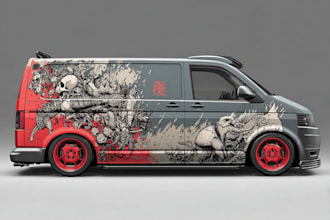 design professional vehicle wrap design