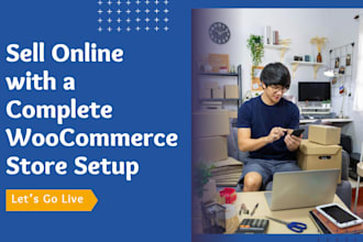 create a professional woocommerce website and product landing page