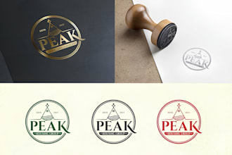 do unique modern stamp badge or seal logo