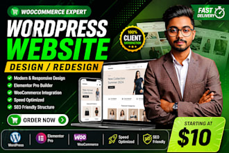 set up ecommerce website using elementor pro and woocommerce