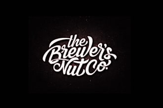 create professional typography and lettering logo design