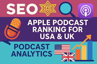 apple podcasts promotion in USA and UK