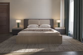 create realistic bedroom rendering and furniture rendring